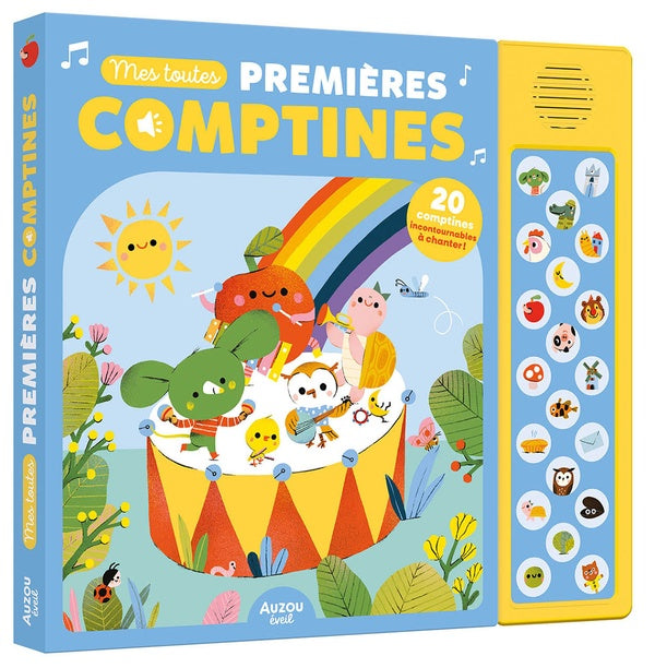 Mes toutes premieres comptines : 20 puces sonores