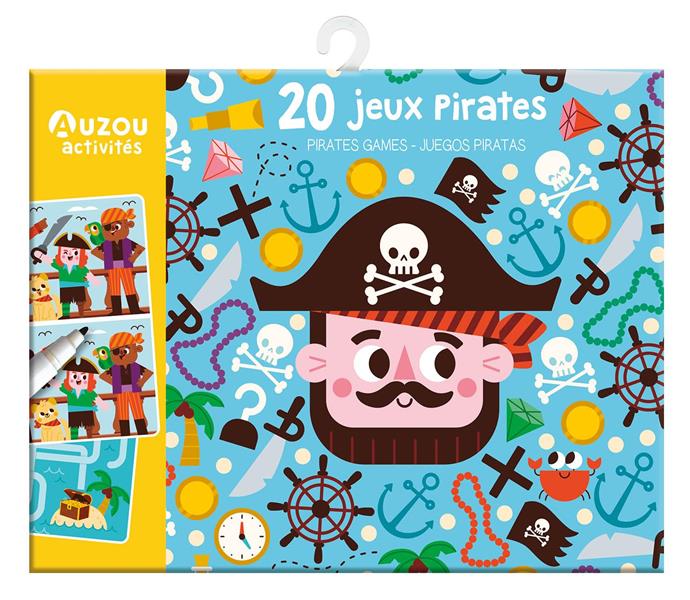 Ma pochette de jeux : 20 jeux pirates