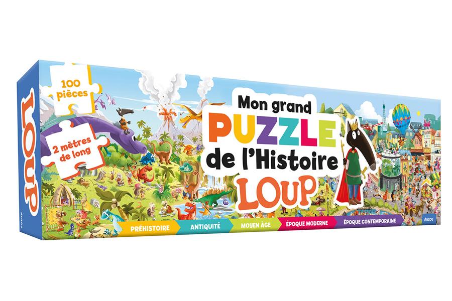 Le Loup : Mon grand puzzle de l'Histoire