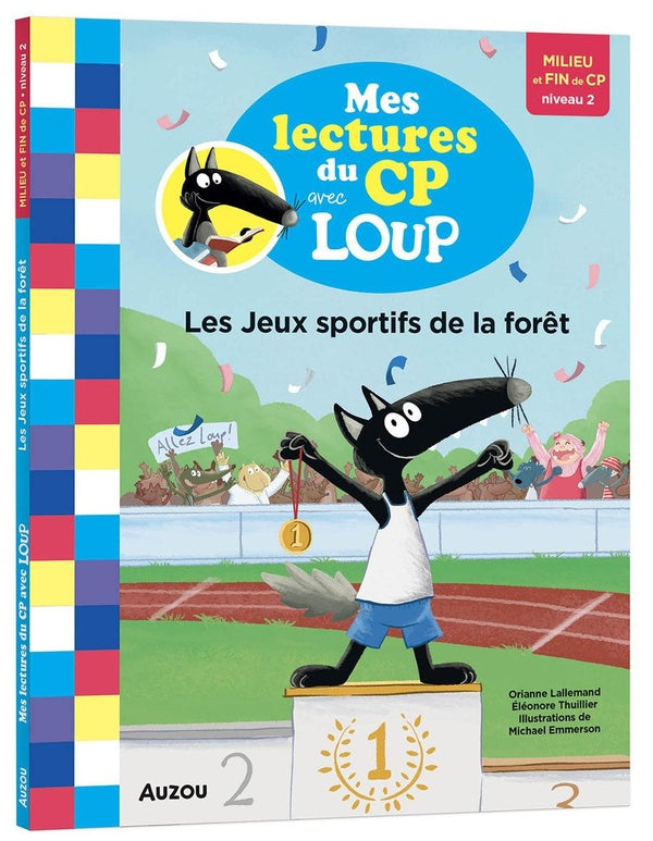 Mes lectures du CP avec Loup : Les jeux sportifs de la forêt