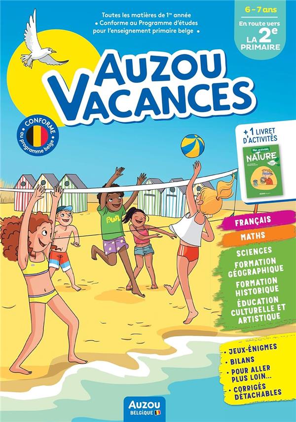 Cahier de vacances : De la 1e primaire à la 2e primaire