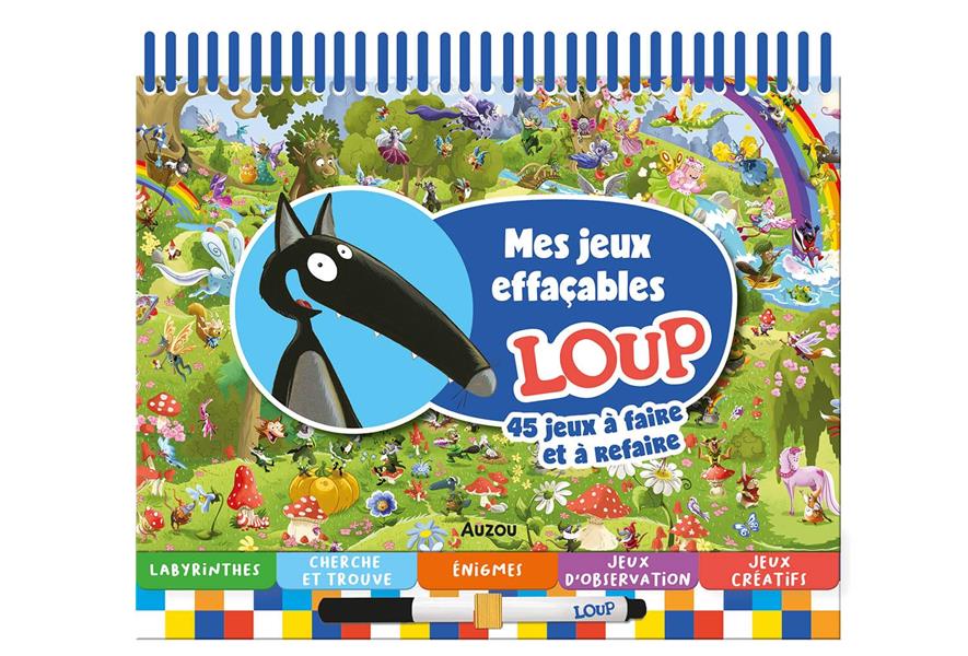 Le Loup : Mes jeux effaçables