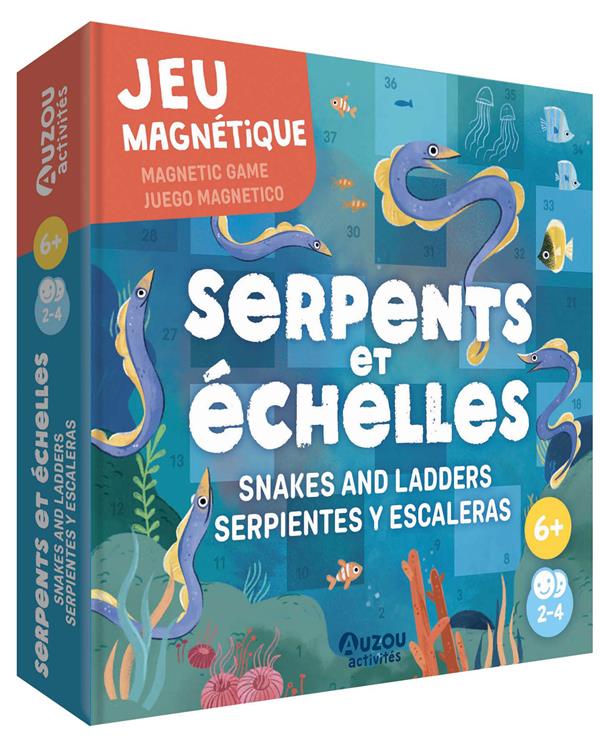 Jeu magnétique : Serpents et échelles