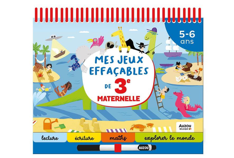 Mes jeux effaçables de 3e maternelle