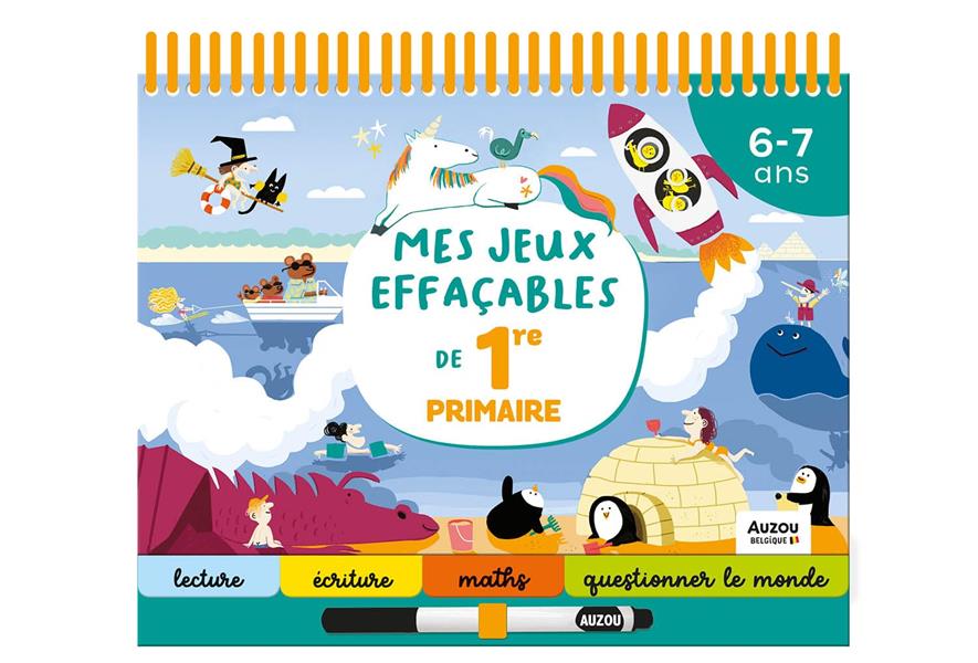 Mes jeux effaçables de 1re primaire