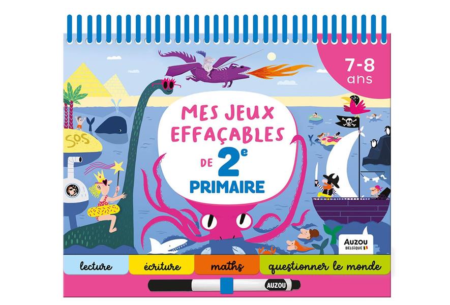 Mes jeux effaçables de 2e primaire