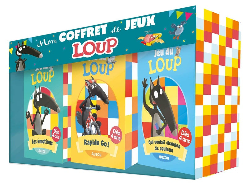 Le Loup : Mon coffret de jeux