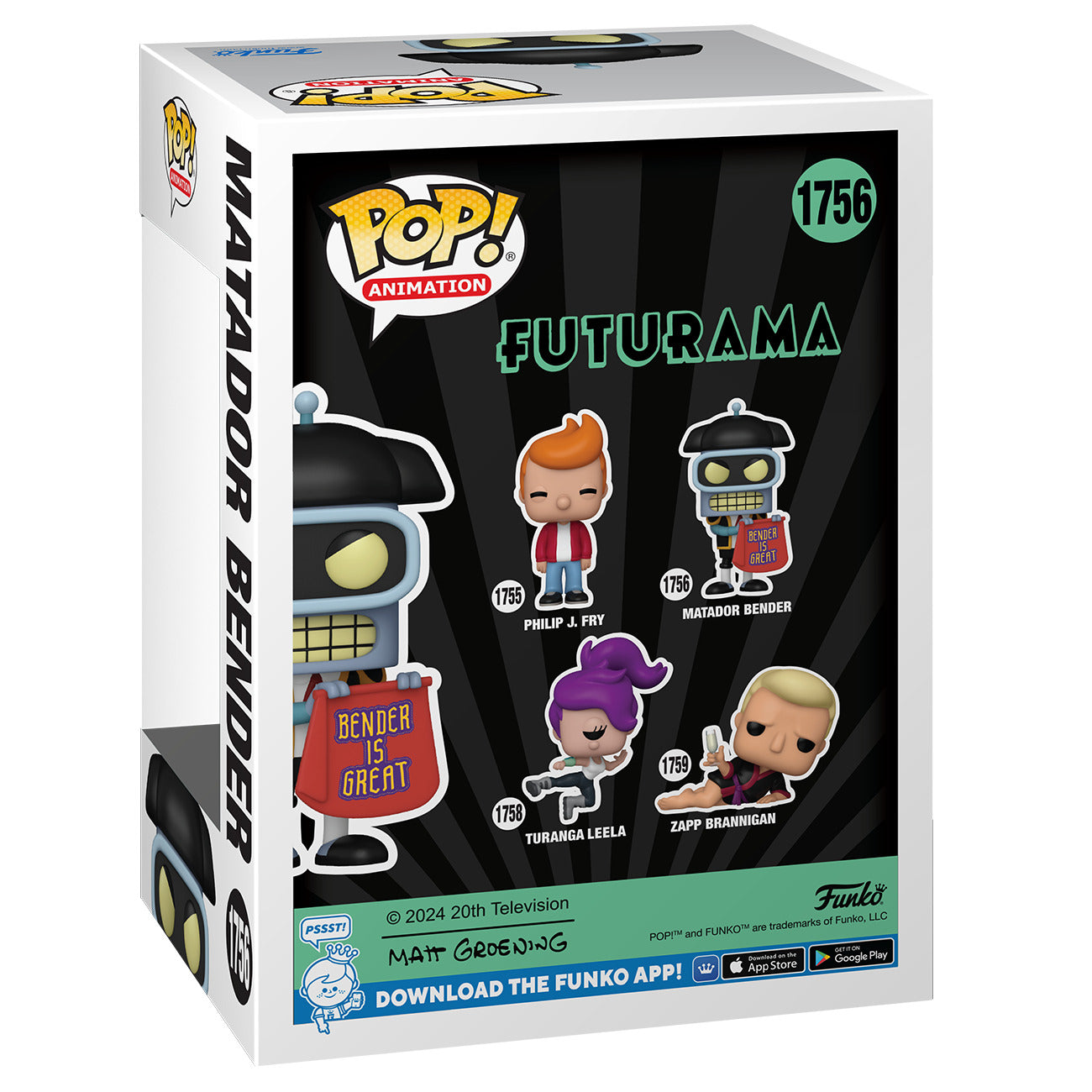 Funko Pop! Animation: Futurama - Matador Bender