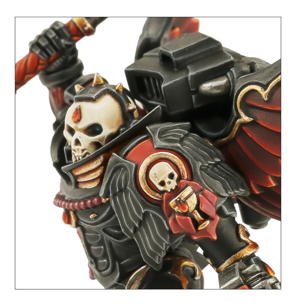 Blood Angels Chaplain With Jump Pack