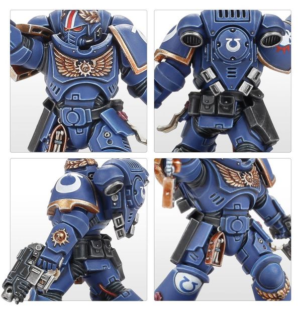 Primaris Lieutenant avec épée énergétique