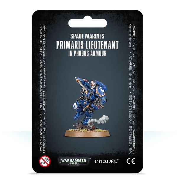 Primaris Lieutenant en armure Reiver