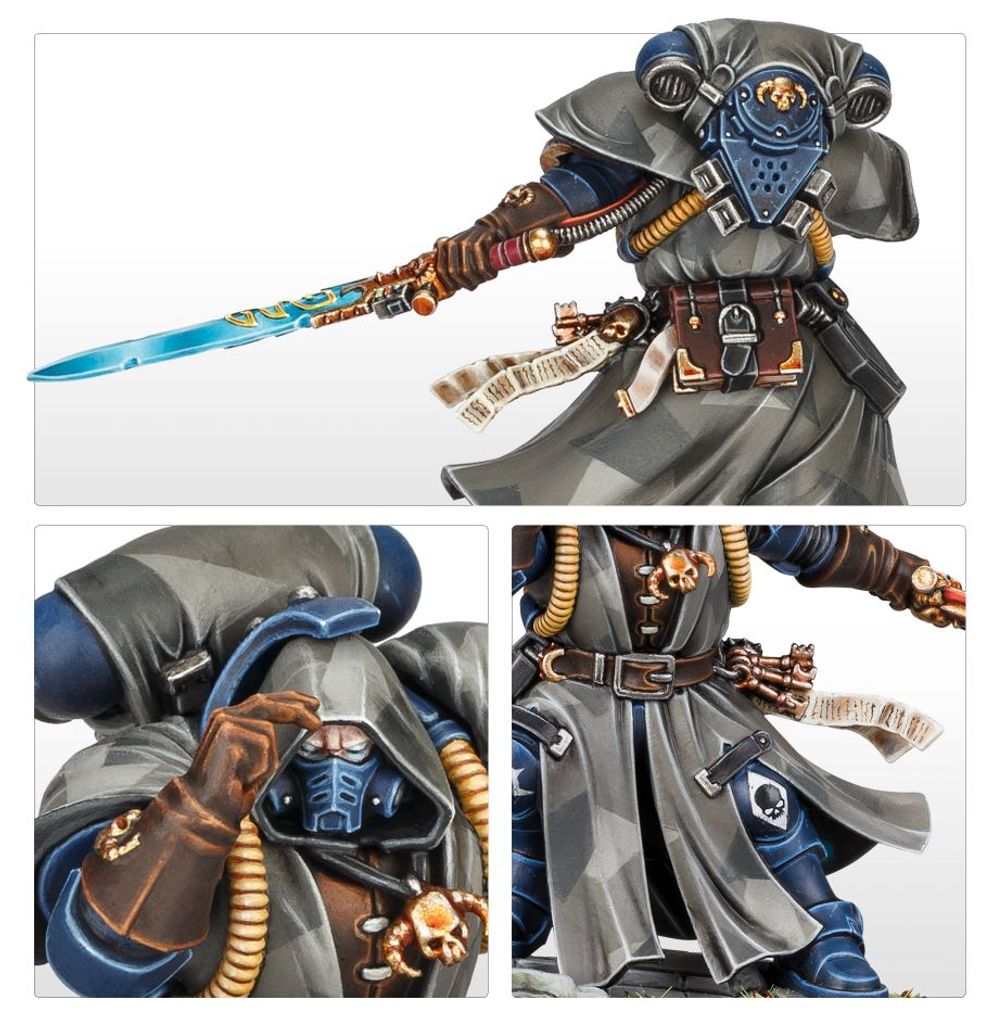 Primaris Librarian en armure Phobos