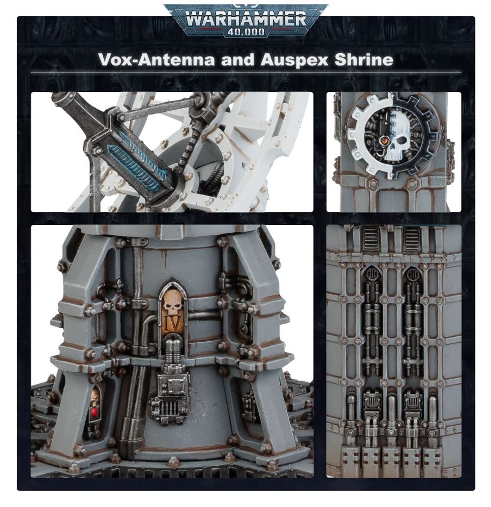 Zone de Bataille Fronteris - Antenne-vox et Autel Auspex