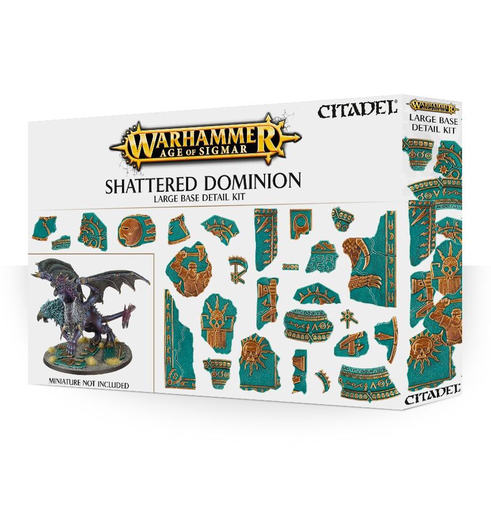 Shattered Dominion: Kit de décor pour grand socle