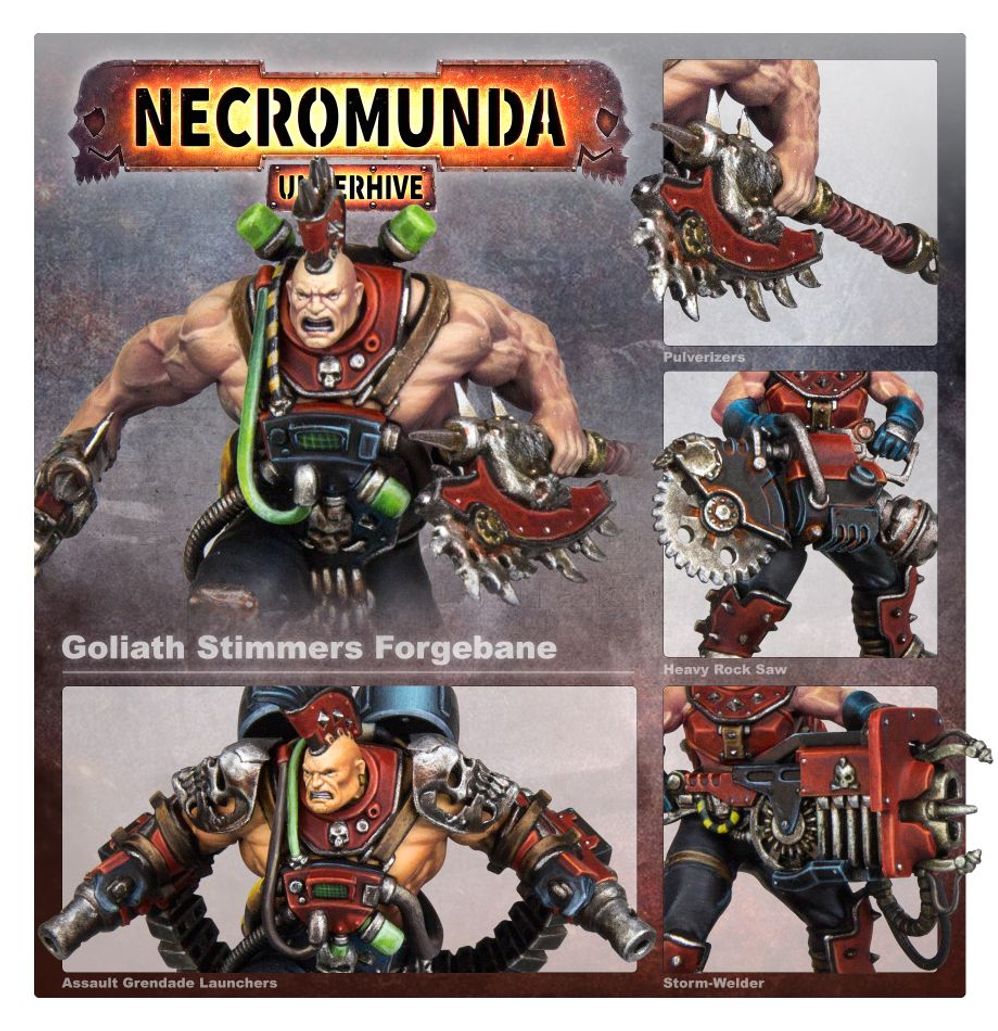 NECROMUNDA: GOLIATH STIMMERS & FORGEBORN