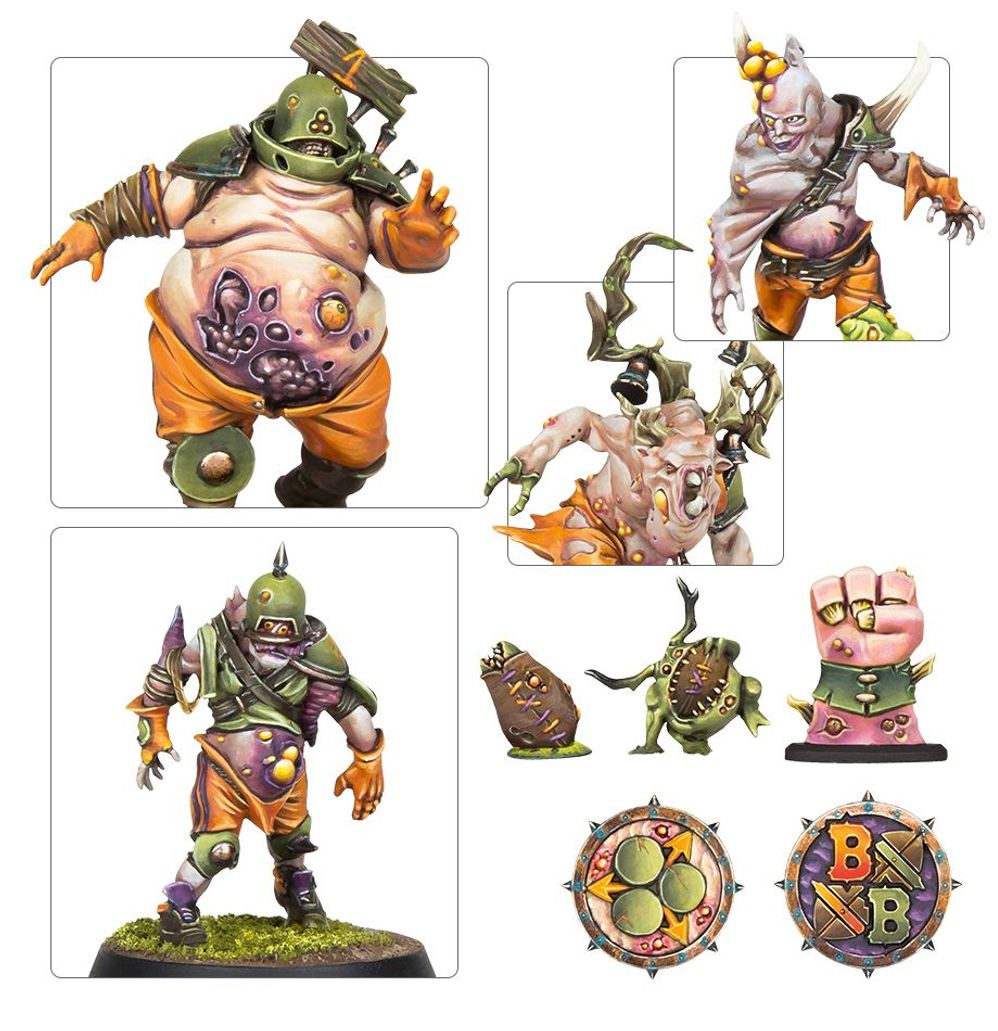 BLOOD BOWL: NURGLE TEAM