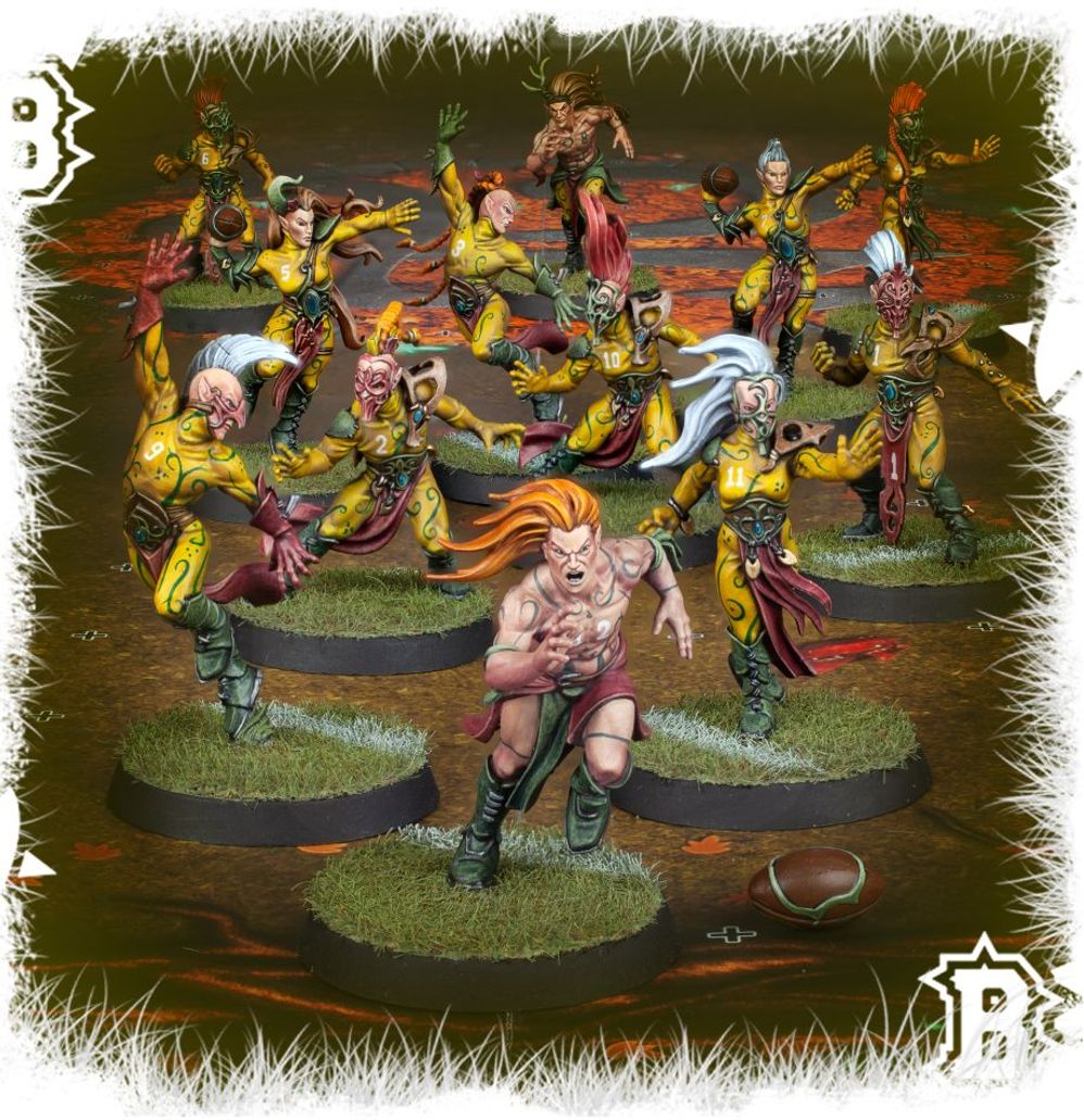 BLOOD BOWL: WOOD ELF TEAM