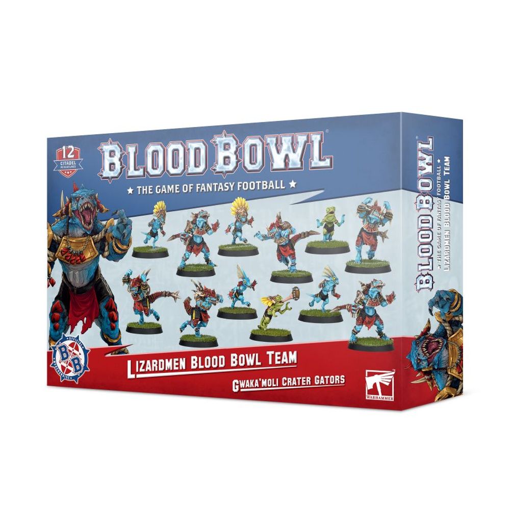 Équipe de Blood Bowl d'Hommes-lézards: Gwaka'moli Crater Gators