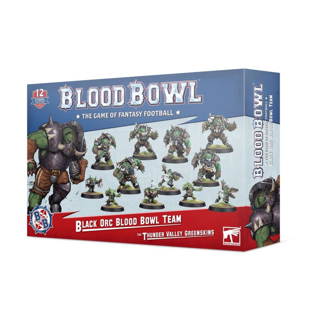 Équipe d'Orques Noirs pour Blood Bowl: les Thunder Valley Greenskins