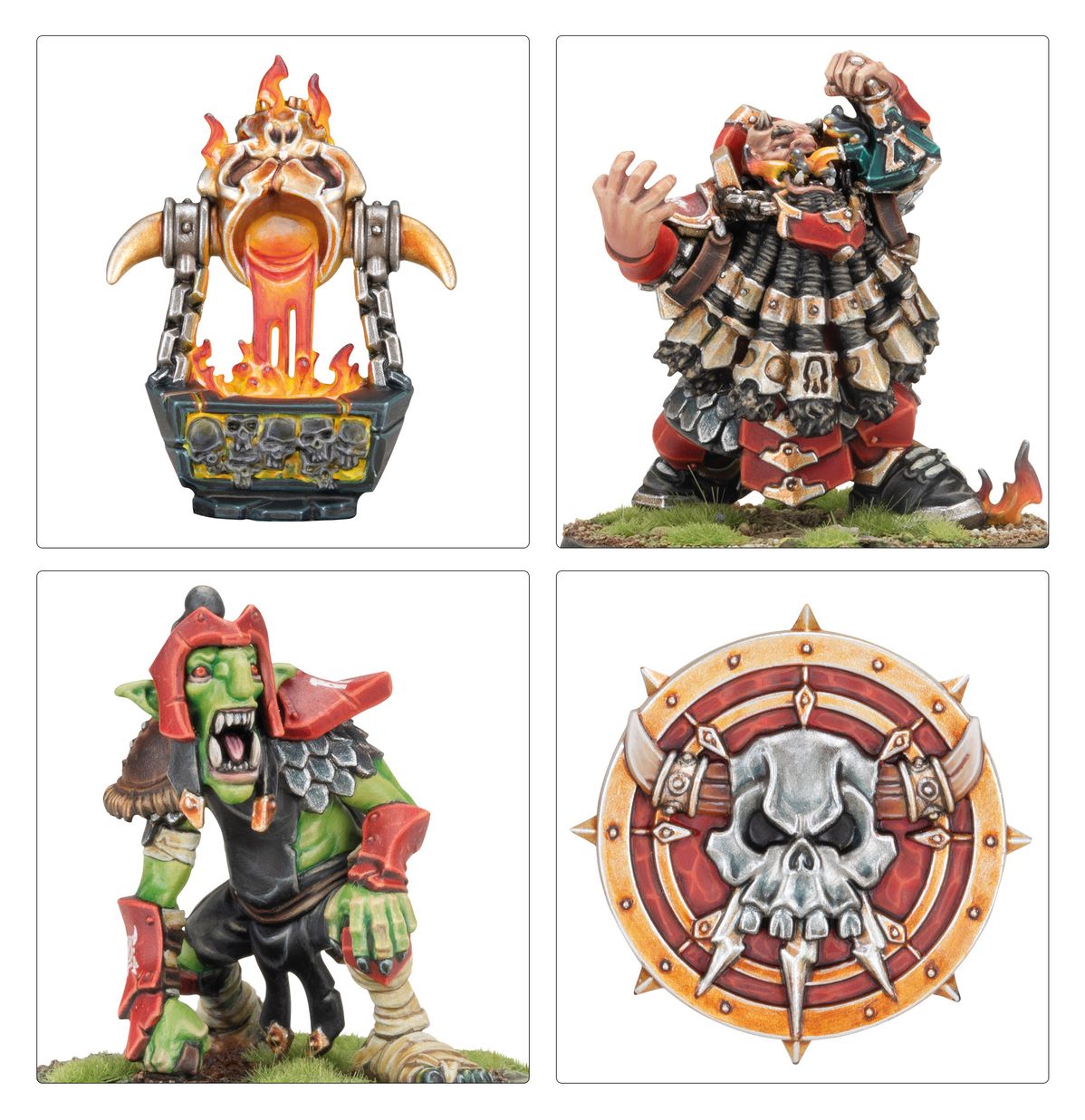 BLOOD BOWL: CHAOS DWARF TEAM