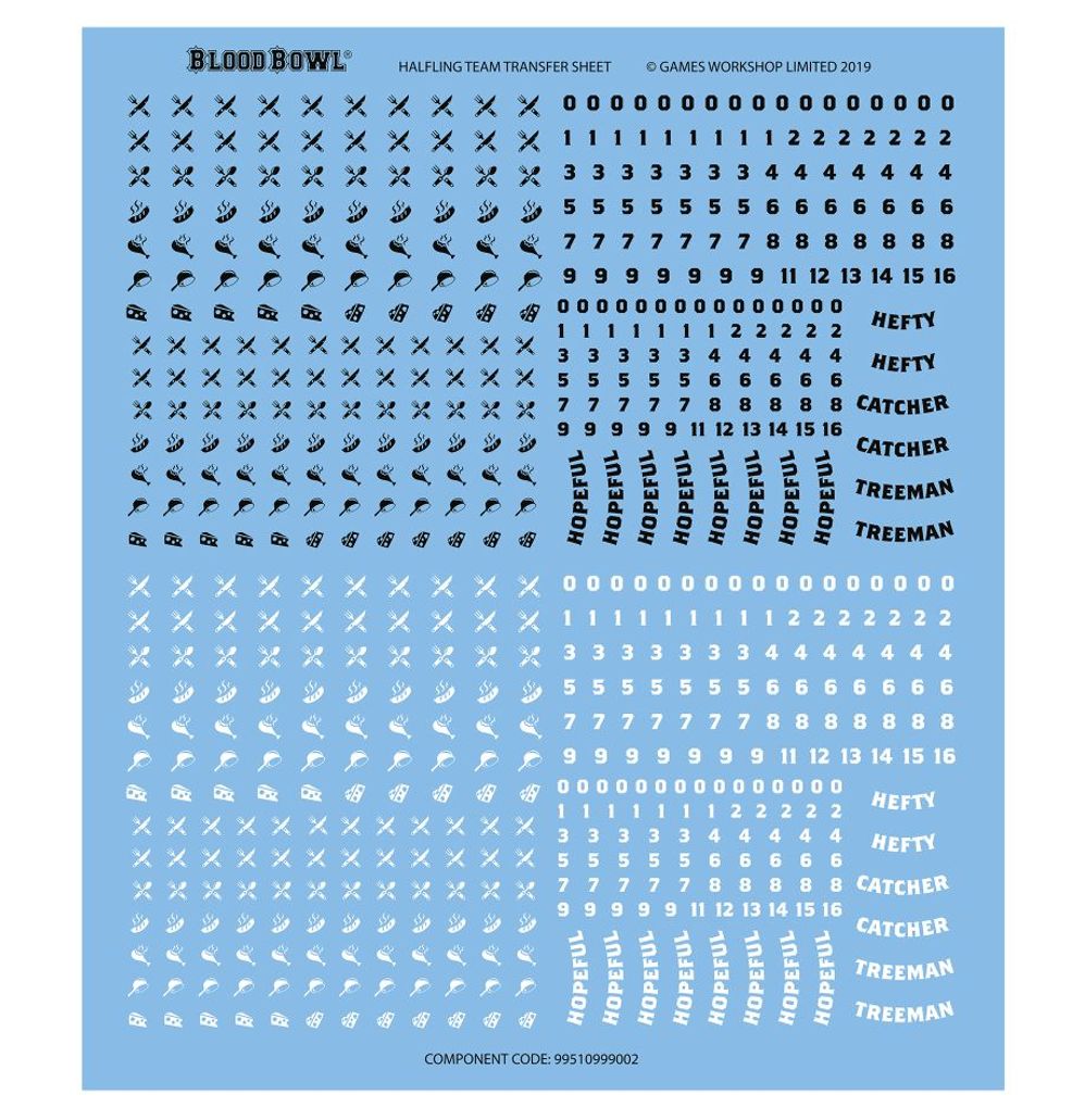 BLOOD BOWL: HALFLING TEAM