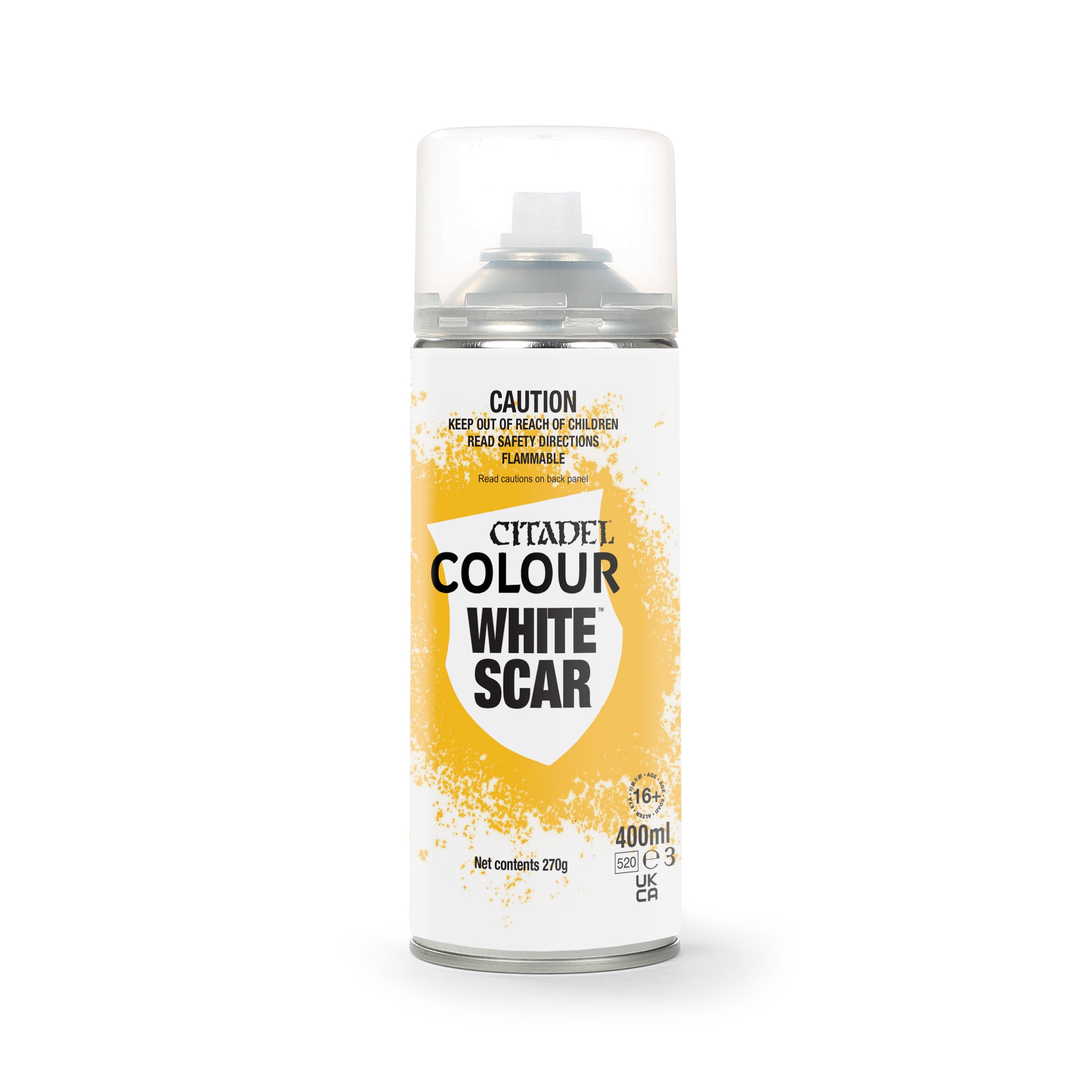 WHITE SCAR SPRAY PAINT (6-PACK) (ROW)