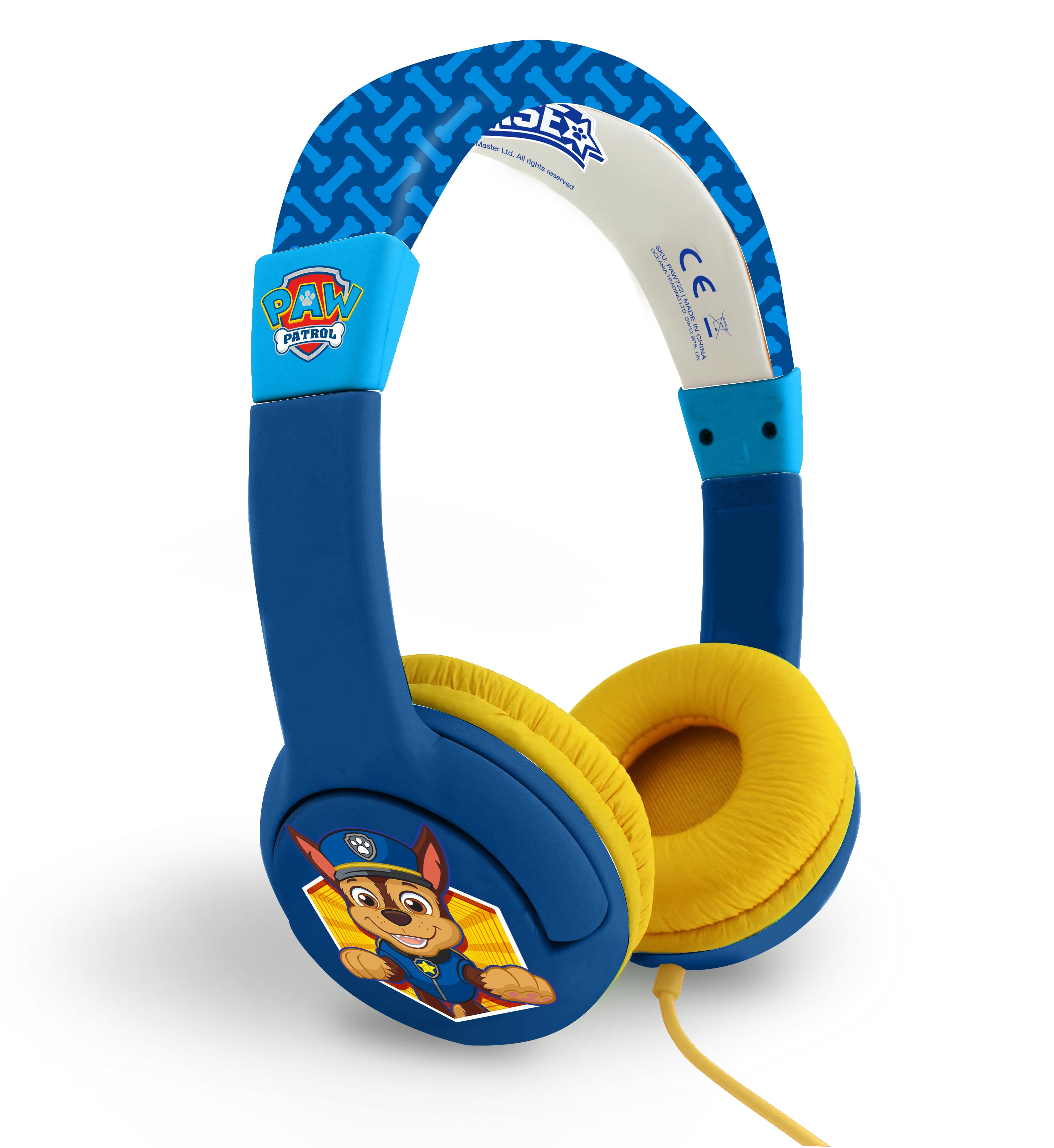 PAW Patrol : La Pat' Patrouille - Casque audio Chase pour enfants