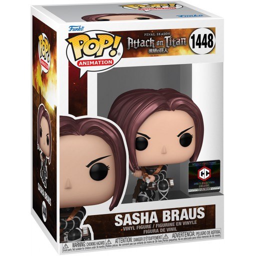 Funko Pop! Animation: Attack on Titan - Sasha Braus (Metallic) - Special Edition