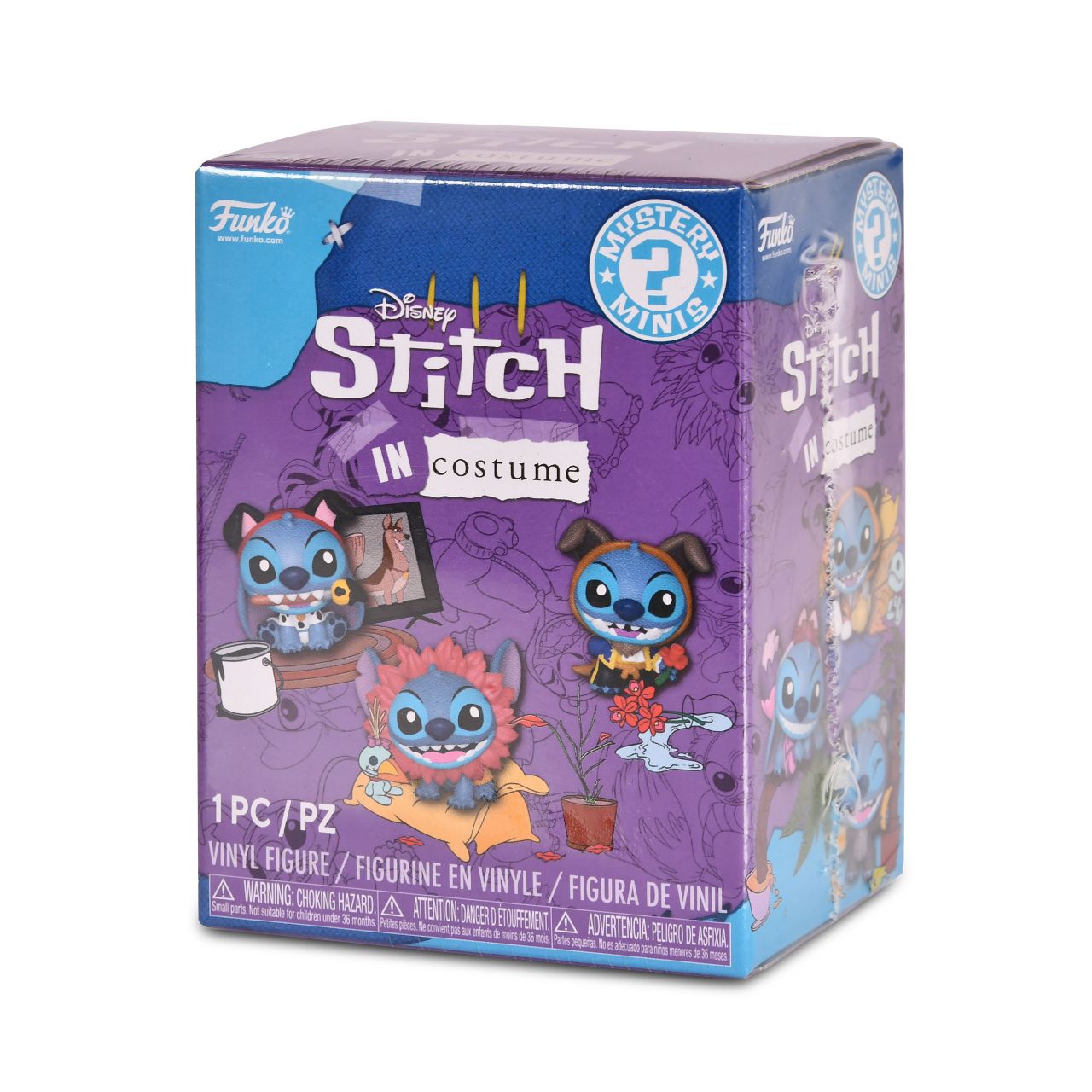 Funko Mystery Minis: Disney - Stitch in Costume Display (12 pcs)