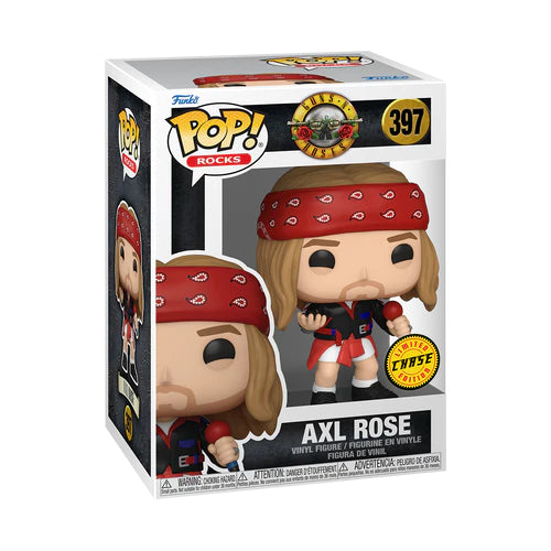 Funko Pop! Rocks: Guns N' Roses - Axel Rose (with Red Bandana) (Chance of Special Chase Edition)