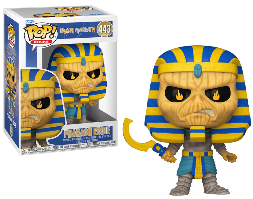 Funko Pop! Rocks: Iron Maiden - Powerslave Eddie (Pharaoh)