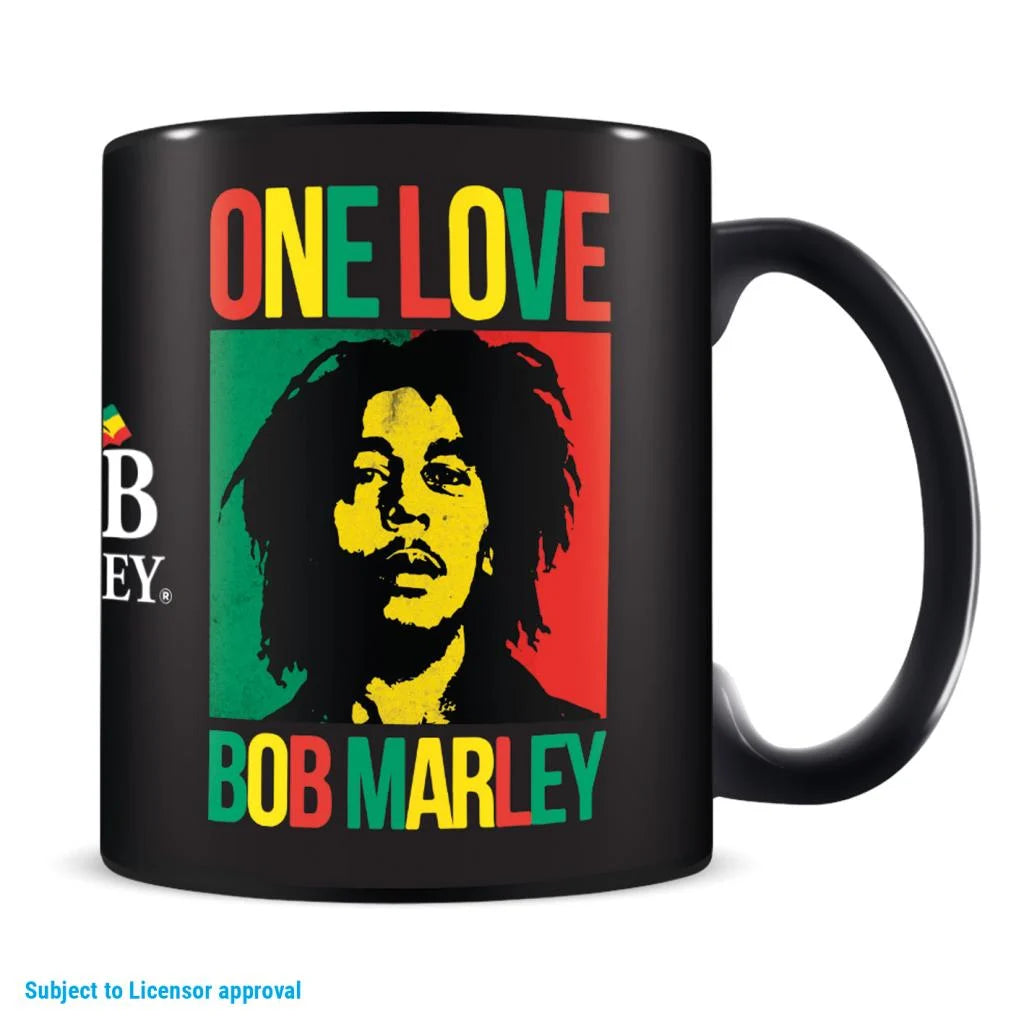 Bob Marley - Coffret cadeau avec tasse 315ml et paire de chaussette EU 41-45 "One Love"