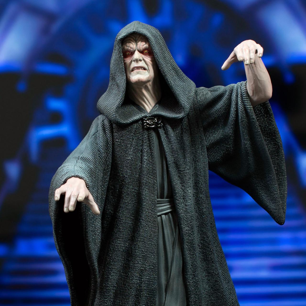 Diamond Select Toys - Star Wars : Le Retour du Jedi - Empereur Palpatine Statue Milestones 1/6 30cm