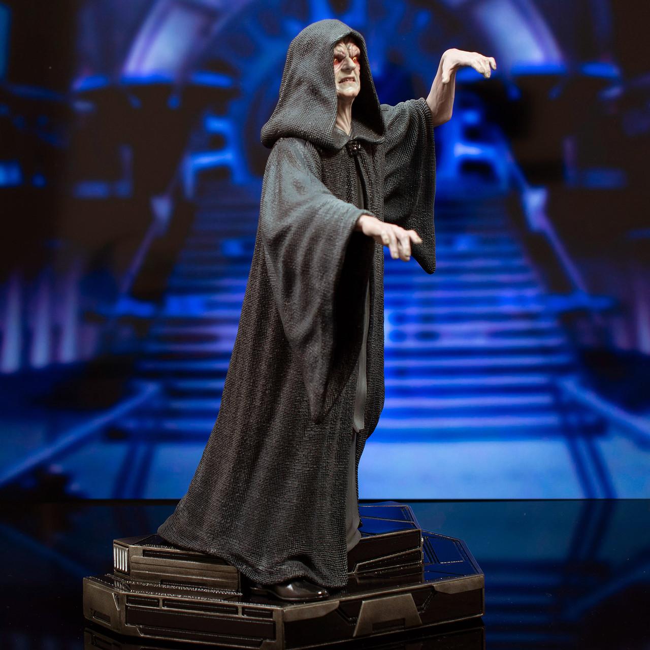 Diamond Select Toys - Star Wars : Le Retour du Jedi - Empereur Palpatine Statue Milestones 1/6 30cm