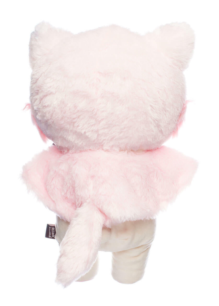 Korilakkuma - Peluche "Costume Chat Rose" Medium 34cm