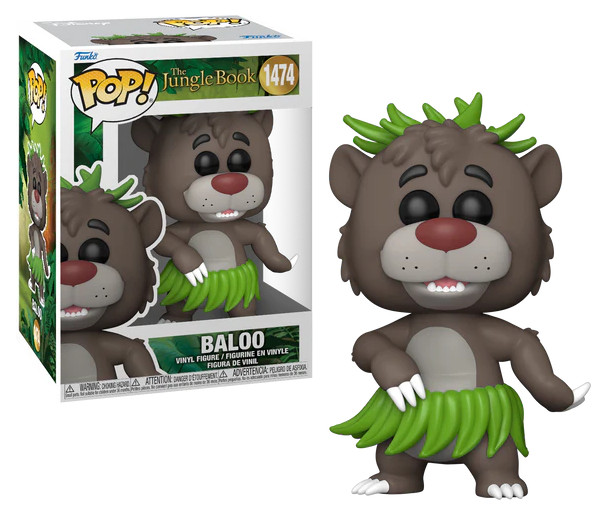 Funko Pop! Disney: The Jungle Book - Baloo (Hula)