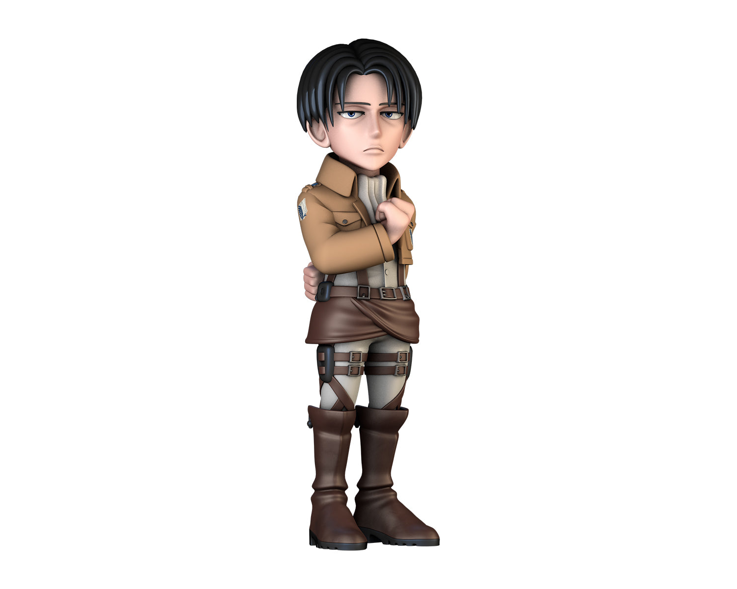 Minix - Anime - L'Attaque des Titans - Levi Ackerman - Figurine 12cm