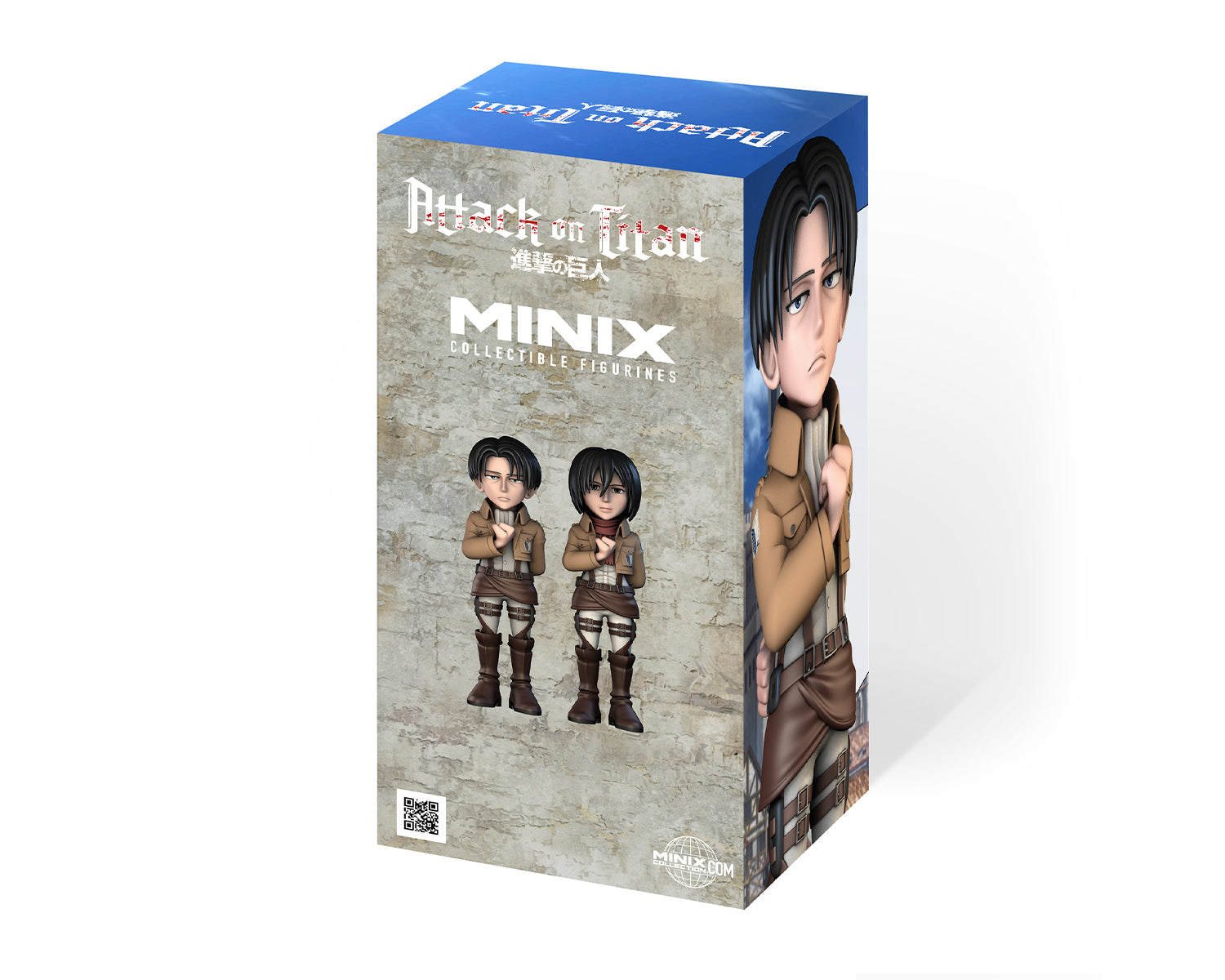 Minix - Anime - L'Attaque des Titans - Levi Ackerman - Figurine 12cm