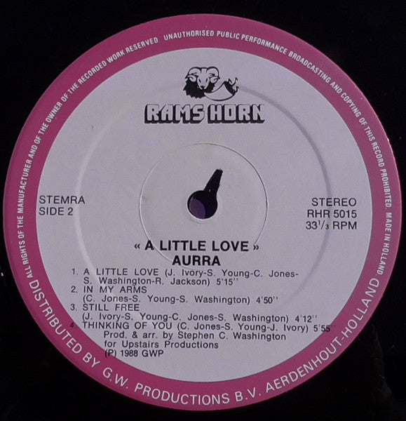 Aurra – A Little Love [Vinyle 33Tours]