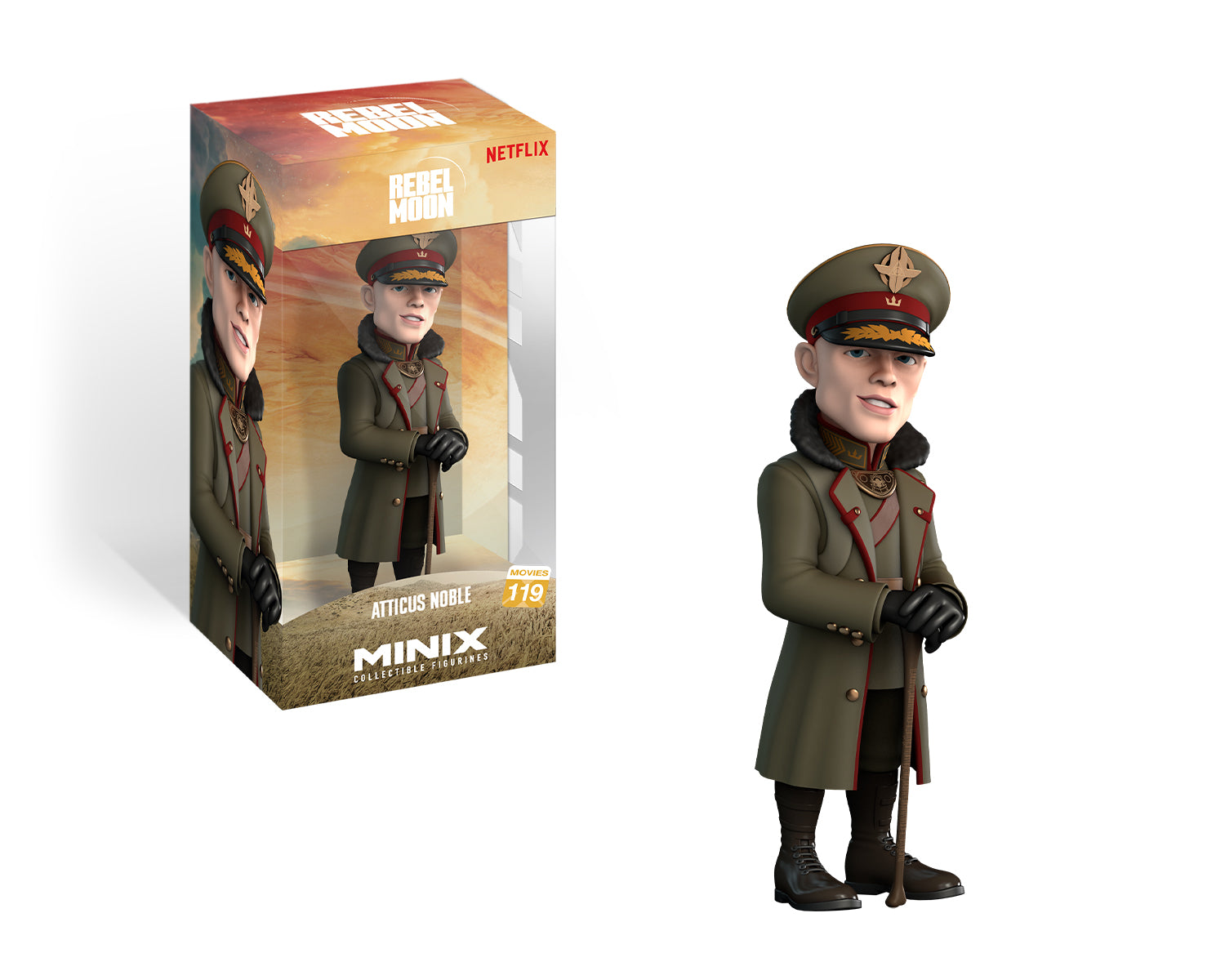 Minix - Movies #119 - Rebel Moon - Amiral Atticus Noble - Figurine 12cm