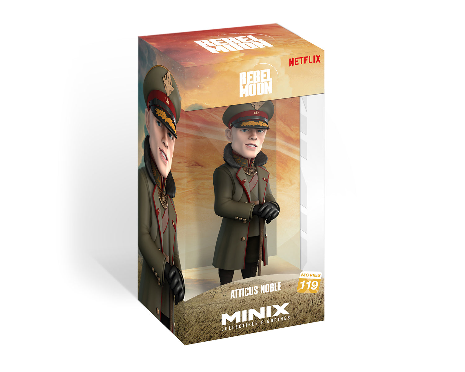 Minix - Movies #119 - Rebel Moon - Amiral Atticus Noble - Figurine 12cm