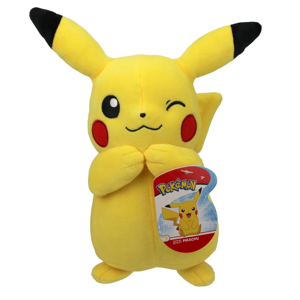 Pokémon - Peluche Pikachu Clin d'Oeil 20cm