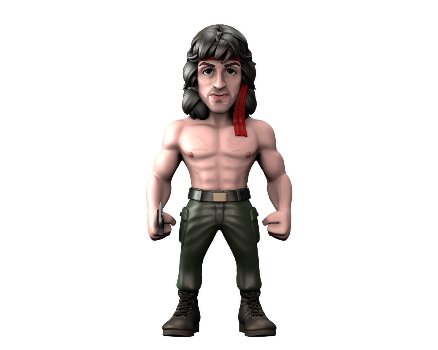 Minix - Movie #109 - Figurine PVC 12 cm - Rambo - Rambo avec Bandana