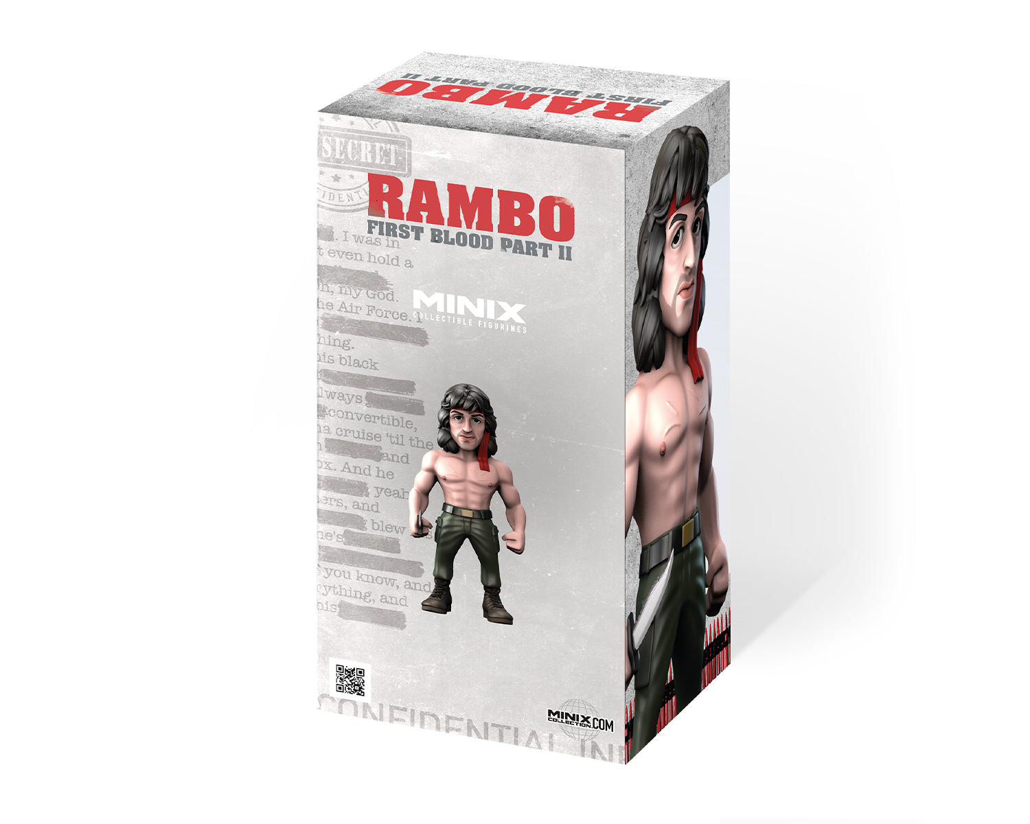 Minix - Movie #109 - Figurine PVC 12 cm - Rambo - Rambo avec Bandana