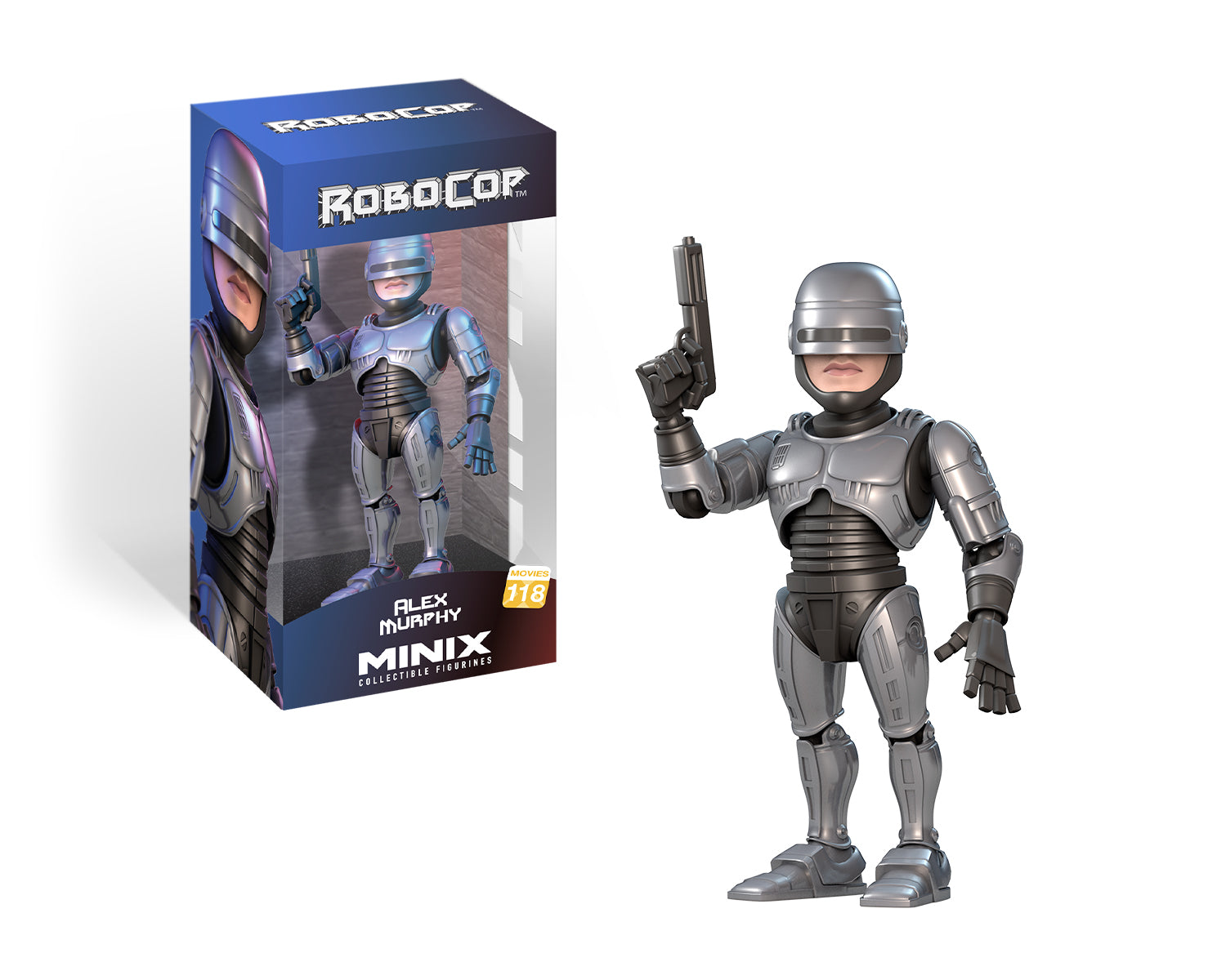 Minix - Movies #118 - Robocop - James Murphy - Figurine 12cm