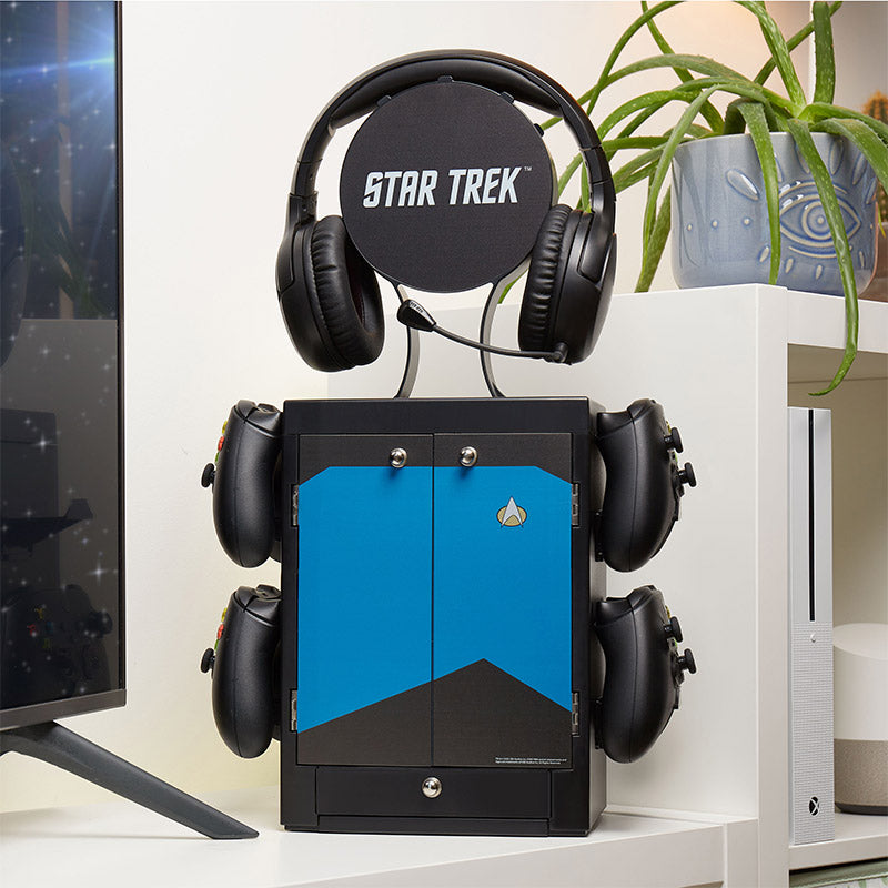 CBS - Meuble de rangement officiel Star Trek Bleu pour gamer