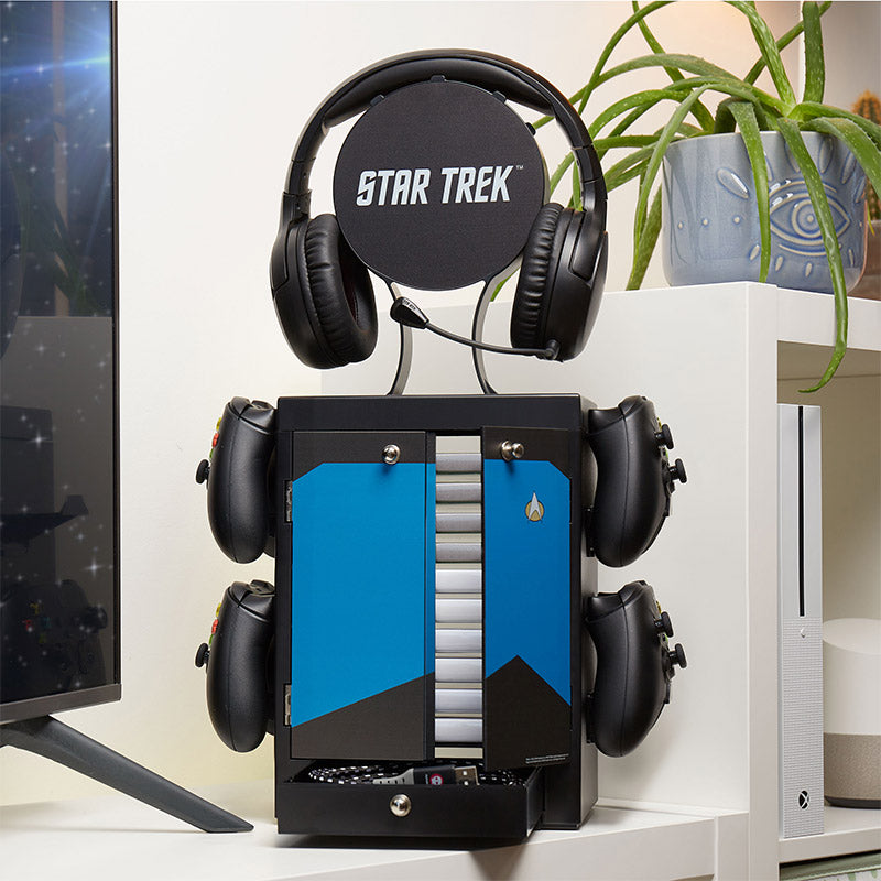 CBS - Meuble de rangement officiel Star Trek Bleu pour gamer