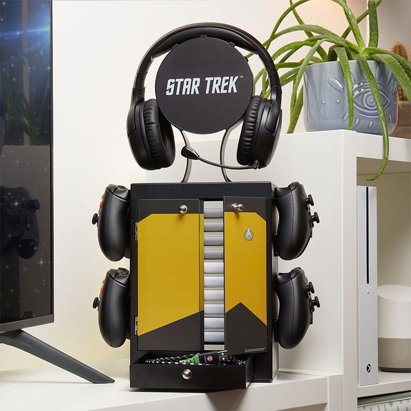 CBS - Meuble de rangement officiel Star Trek Jaune pour gamer