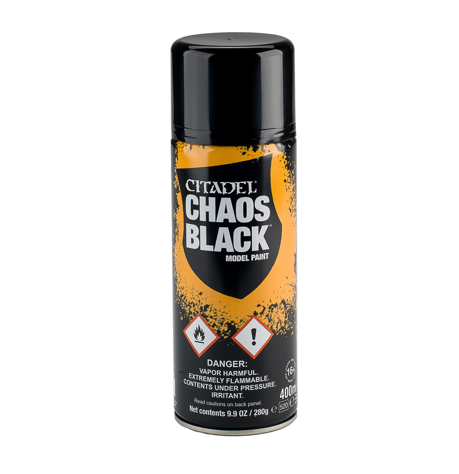 CHAOS BLACK SPRAY Peinture