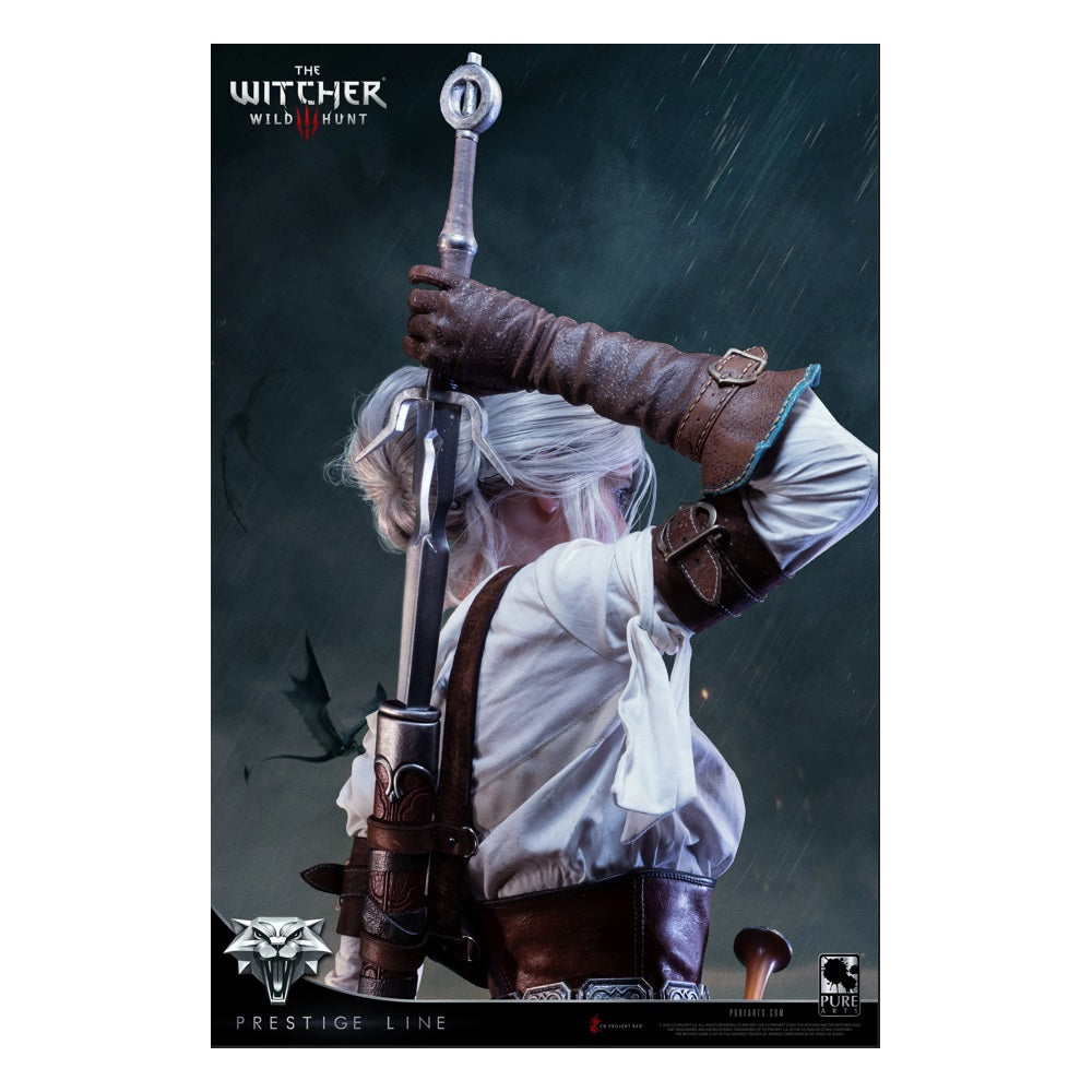 PureArts - 1:2 Scale Statues - Prestige Line - The Witcher 3 - Wild Hunt - Ciri de Cintra Statue 111cm